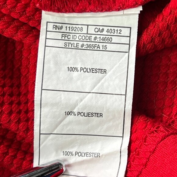 Adidas Nebraska Cornhuskers 1/4 Zip Pullover Lightweight Jacket Sweatshirt Mens - Picture 8 of 10